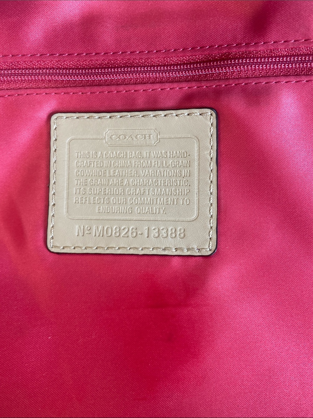 Coach 2008 Bonnie Leather Fold Over Crossbody (13388) - Picture 8 of 16